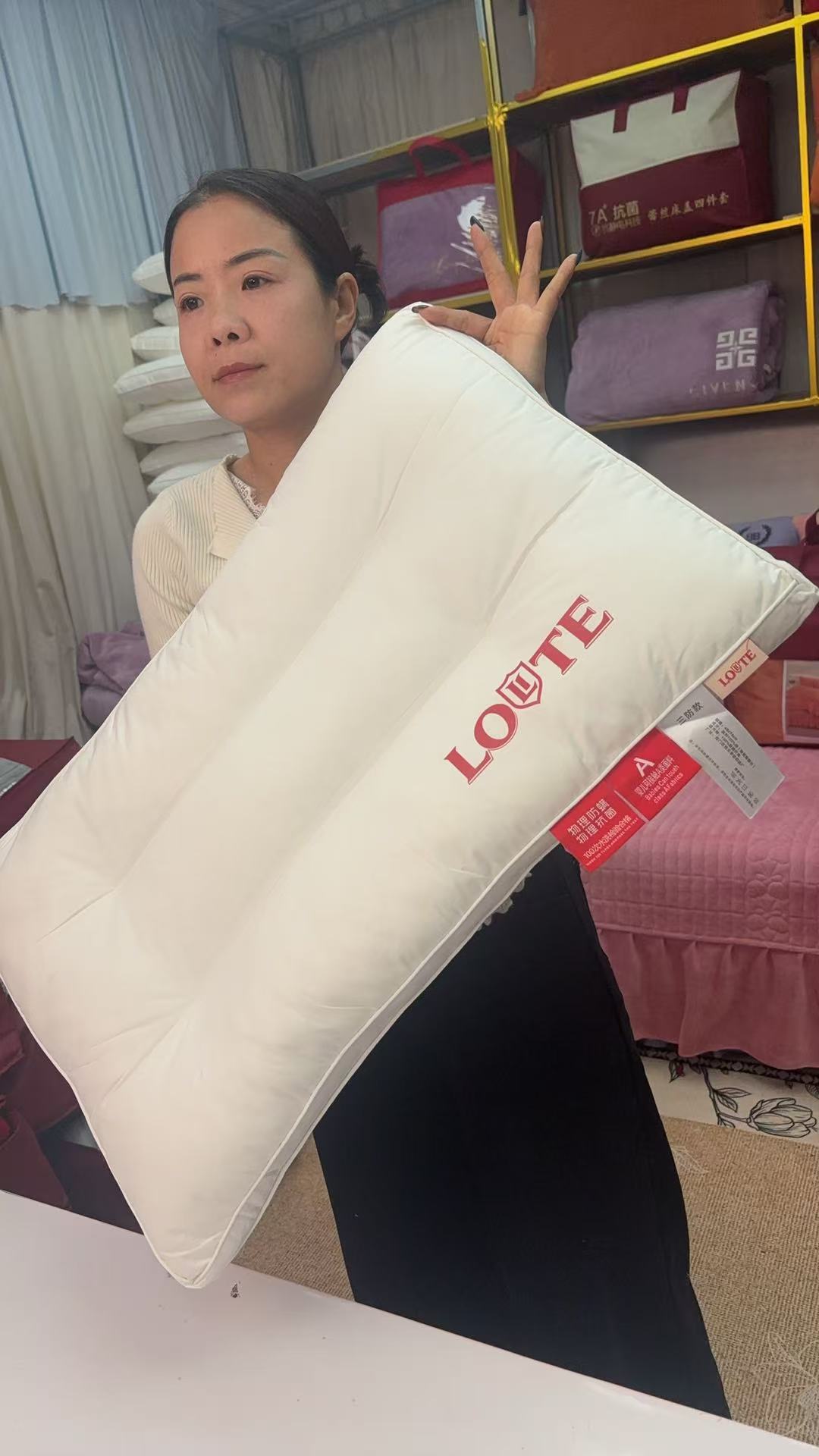  枕芯-面料纯棉--2只-孤品床上用品 高档家用简约----222