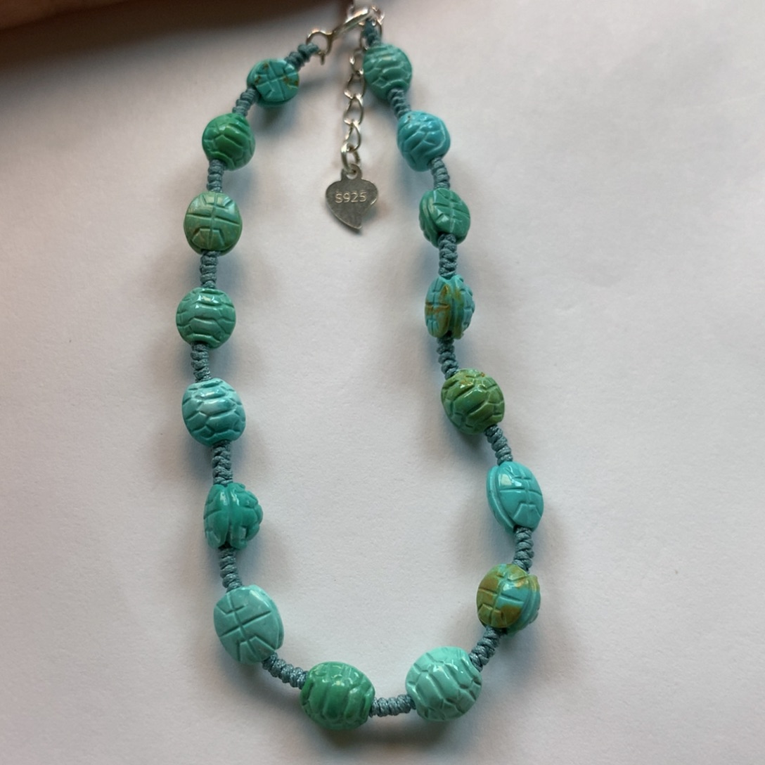 绿松石手串未镶嵌