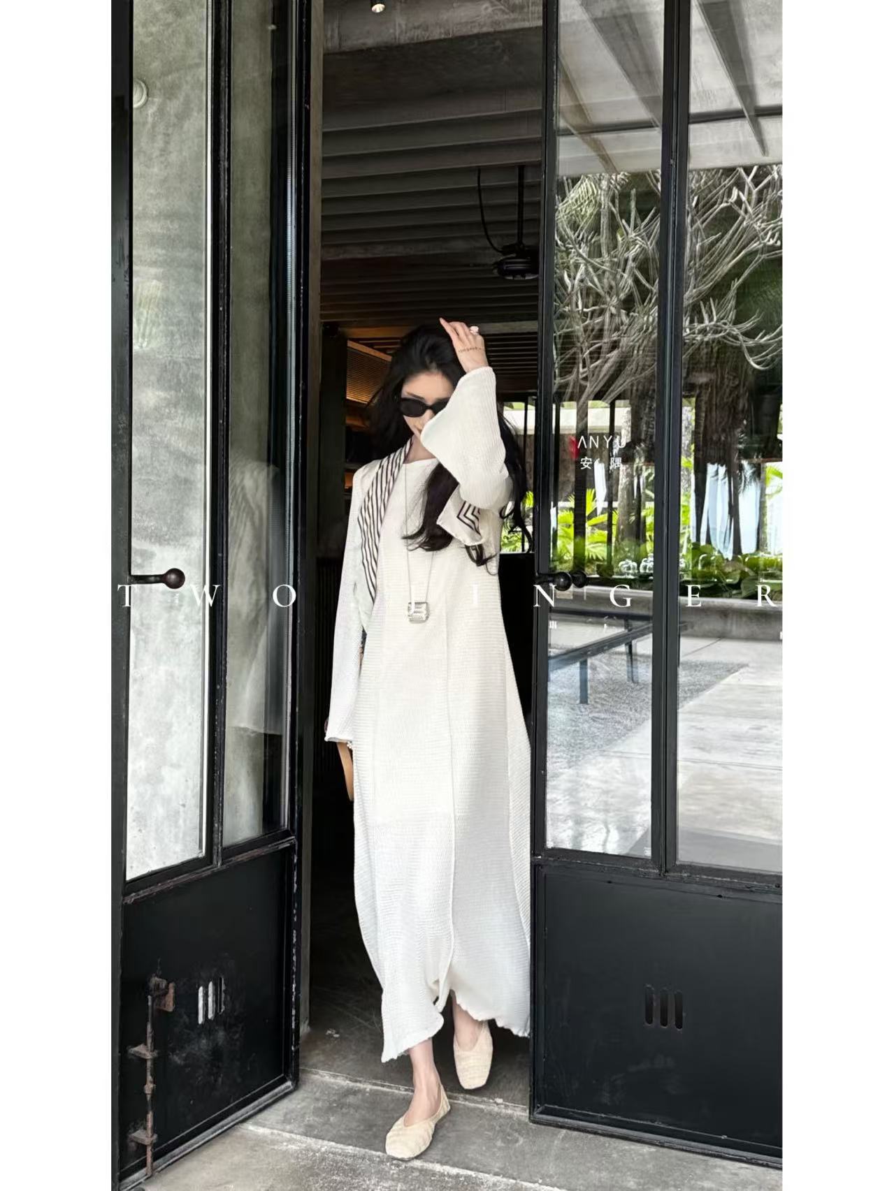 2025NEW//SS春夏（波西米亚）重磅细节镂空连衣裙CX99222 