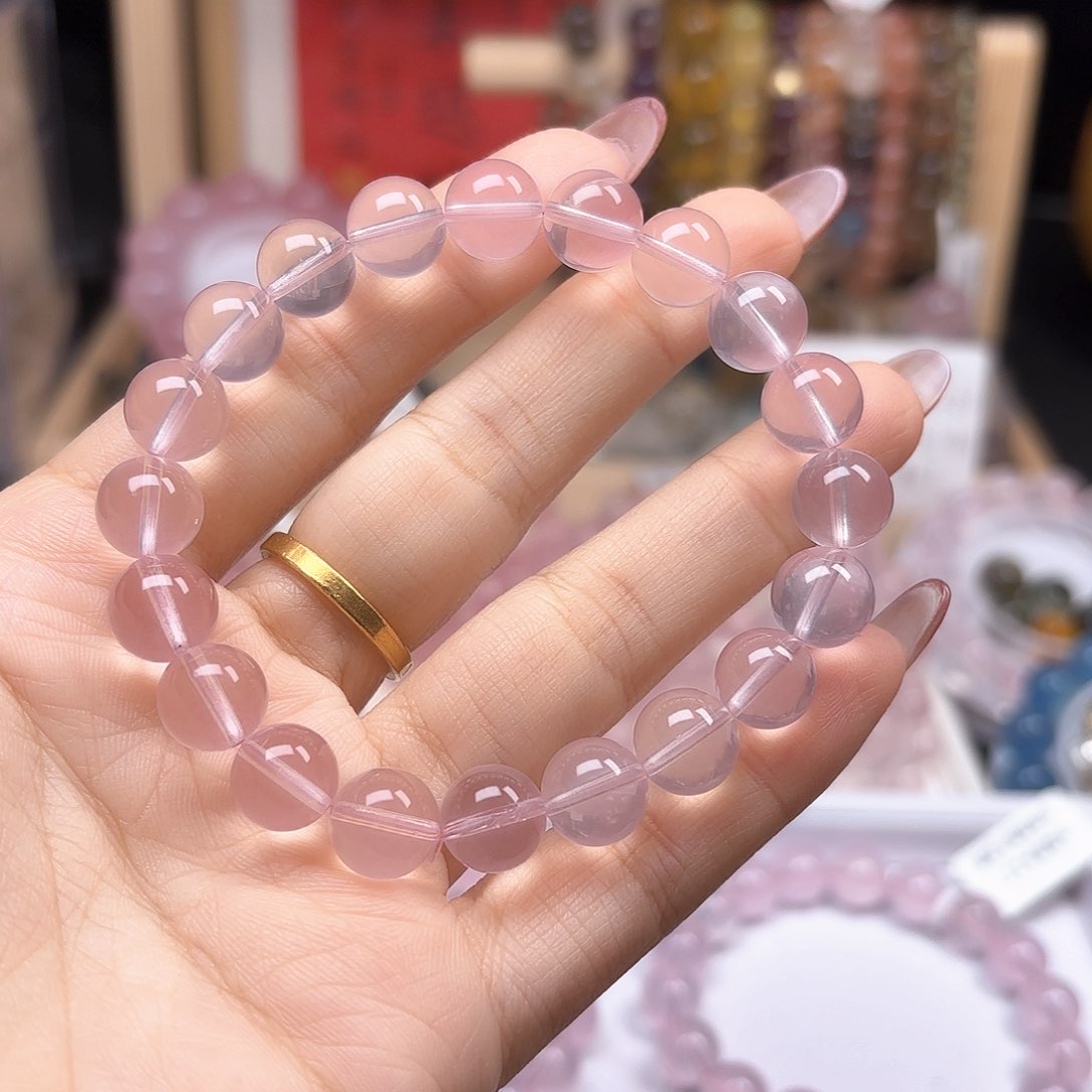 水晶手链未镶嵌@****x莫粉10