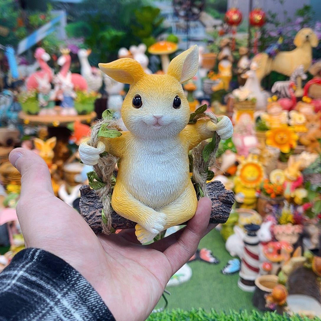 红陶花园庭院摆件