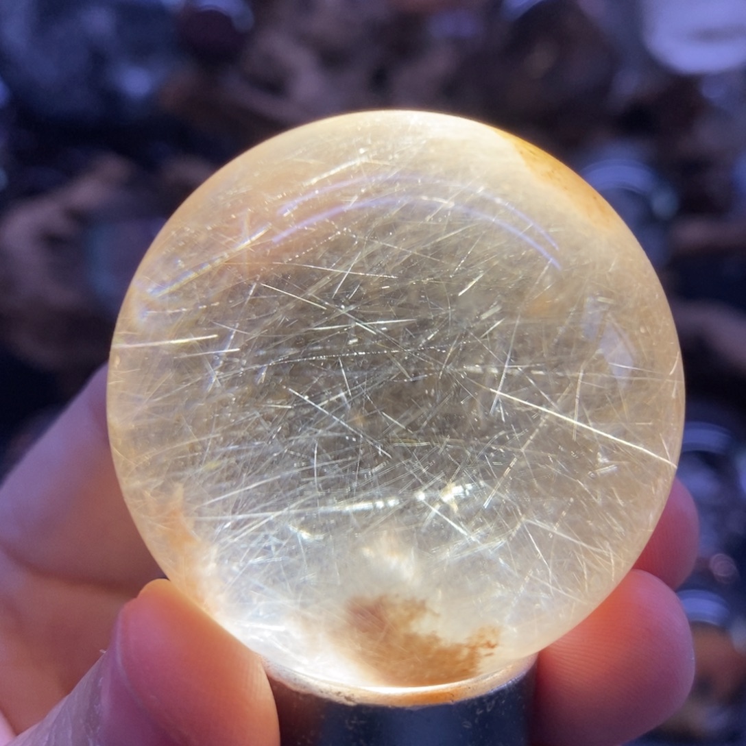 珠宝半成品未镶嵌水晶球