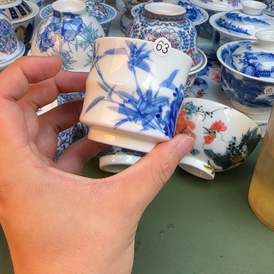 彦祖纯手工手绘茶具63