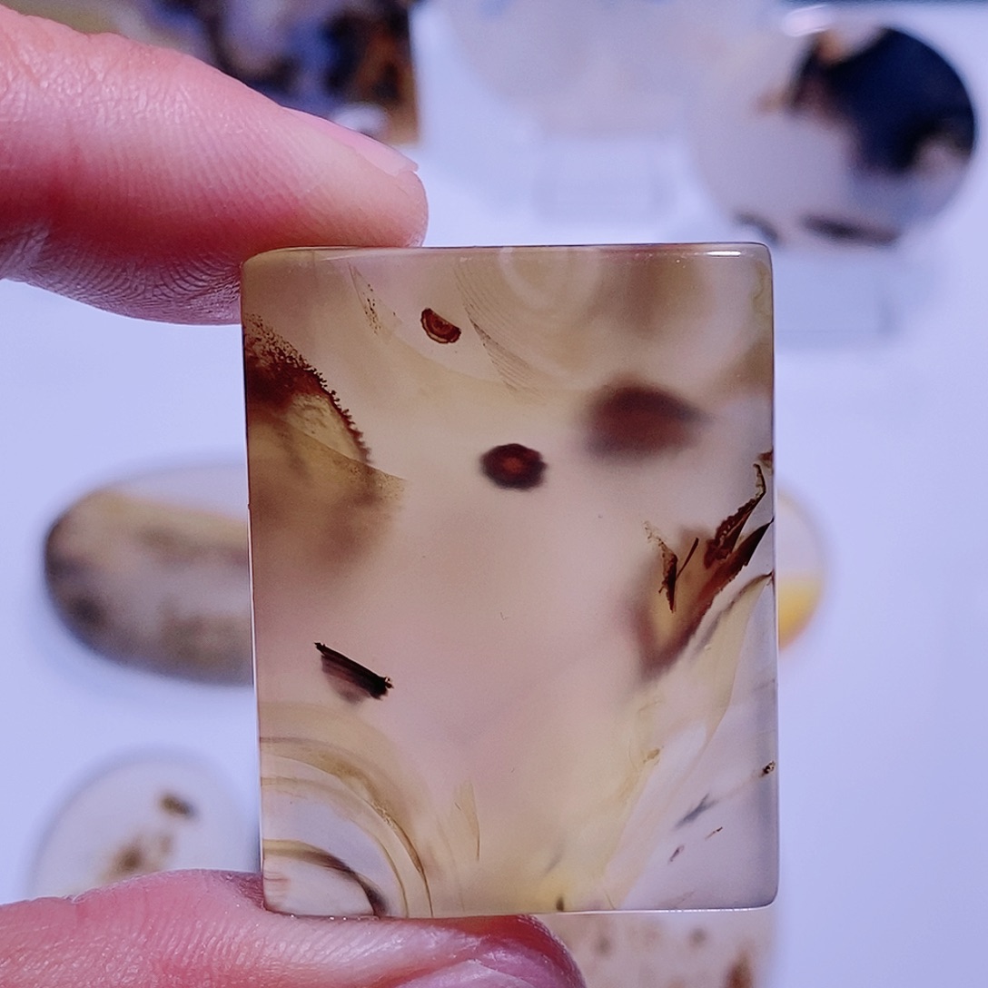 玛瑙/玉髓珠宝半成品未镶嵌