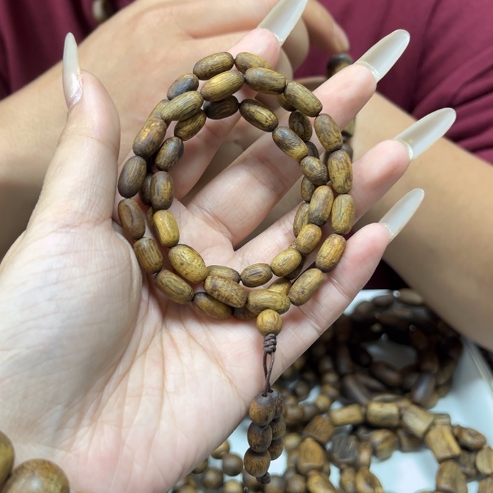 沉香手串白*0.6米粒锁骨链多圈多样性发1