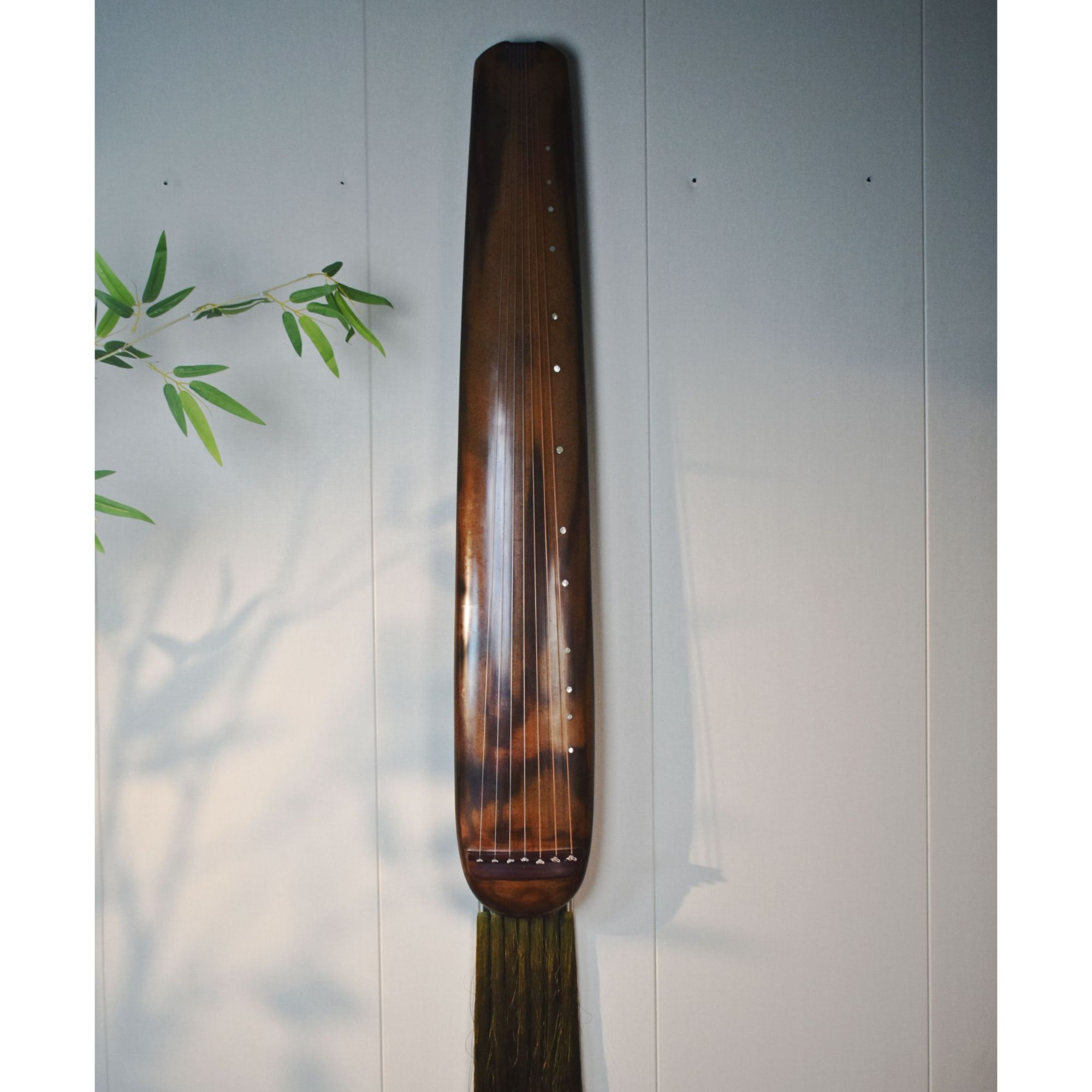 【冬郎监制】演奏级佳品栗色混沌式古琴专业级音色