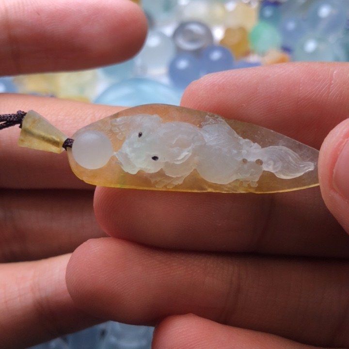 未镶嵌定制翡翠挂件