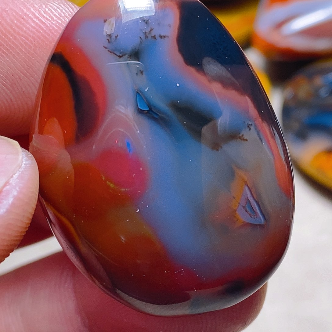 未镶嵌颈饰玛瑙/玉髓明***天