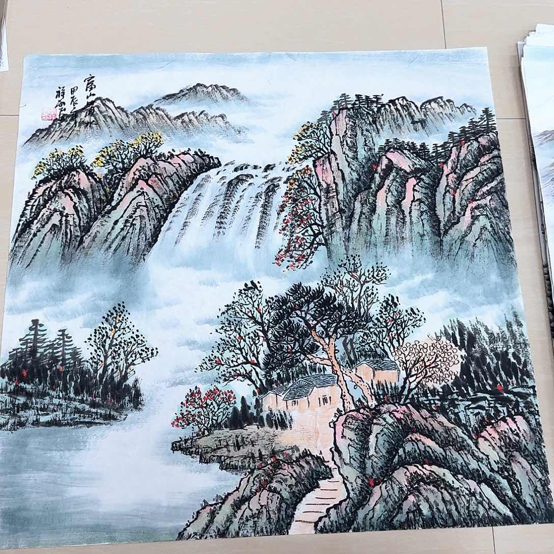 国画国画作品集一个