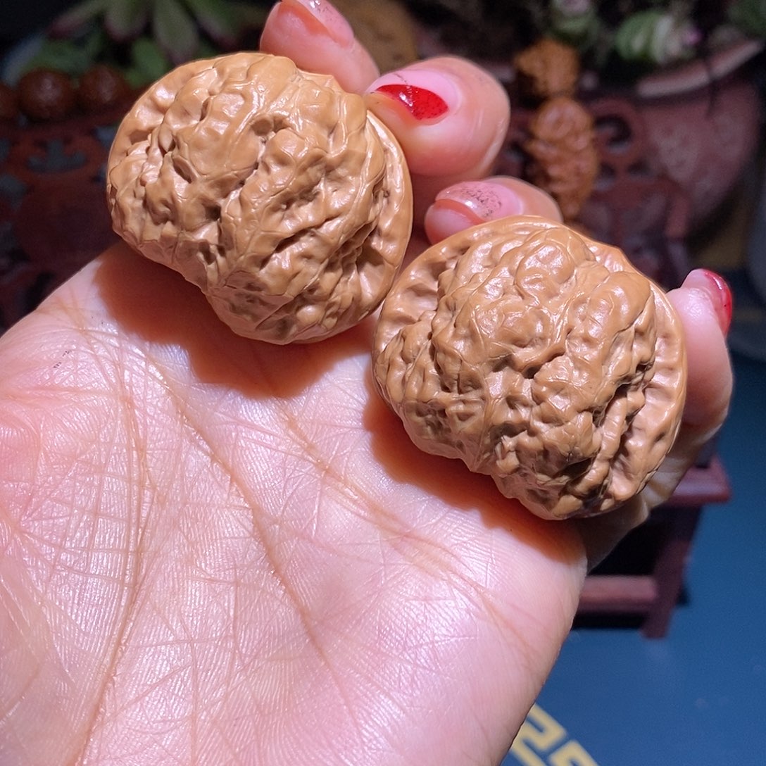 文玩核桃把件38.5蛙蛙