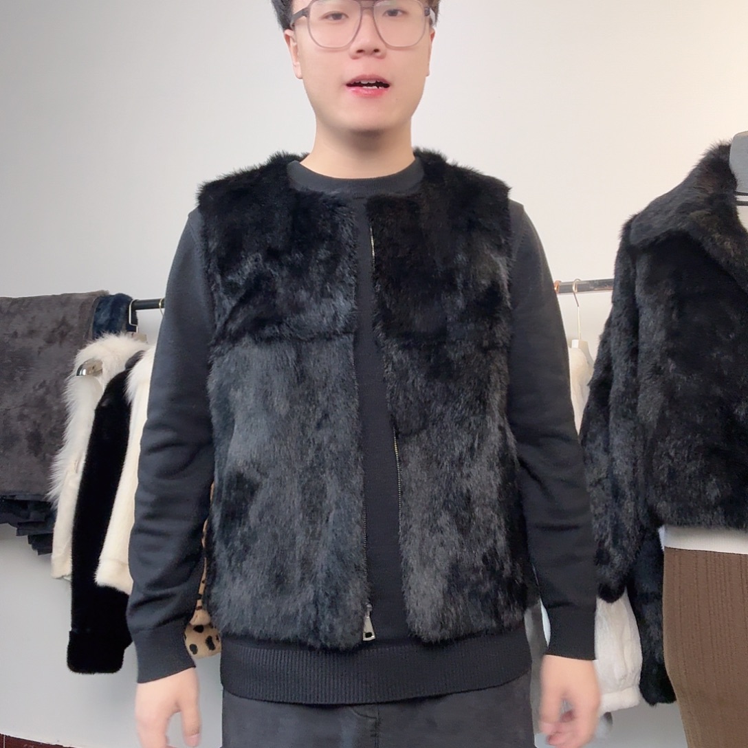 圆领女款福利马甲