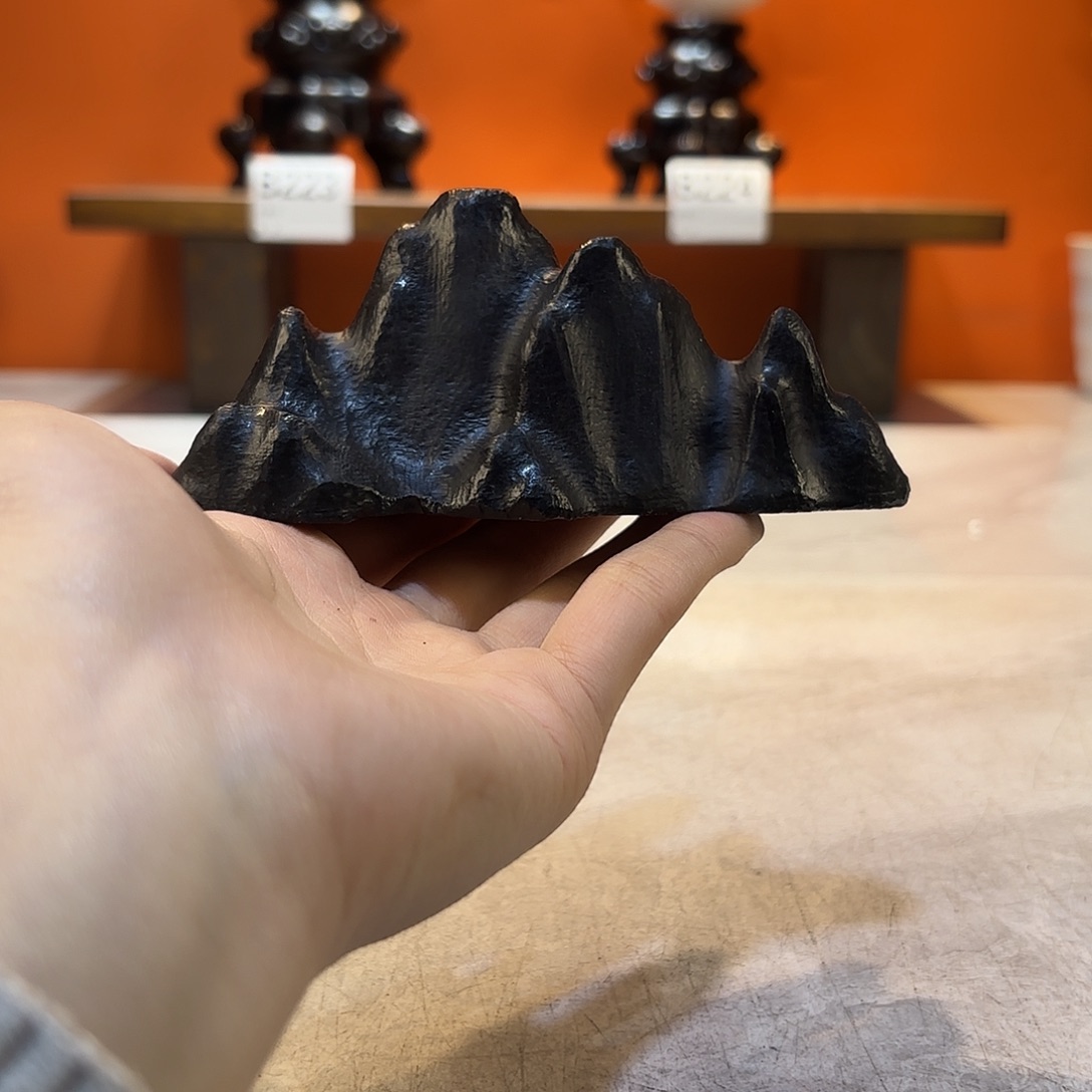 茶宠灵璧石奇石摆件