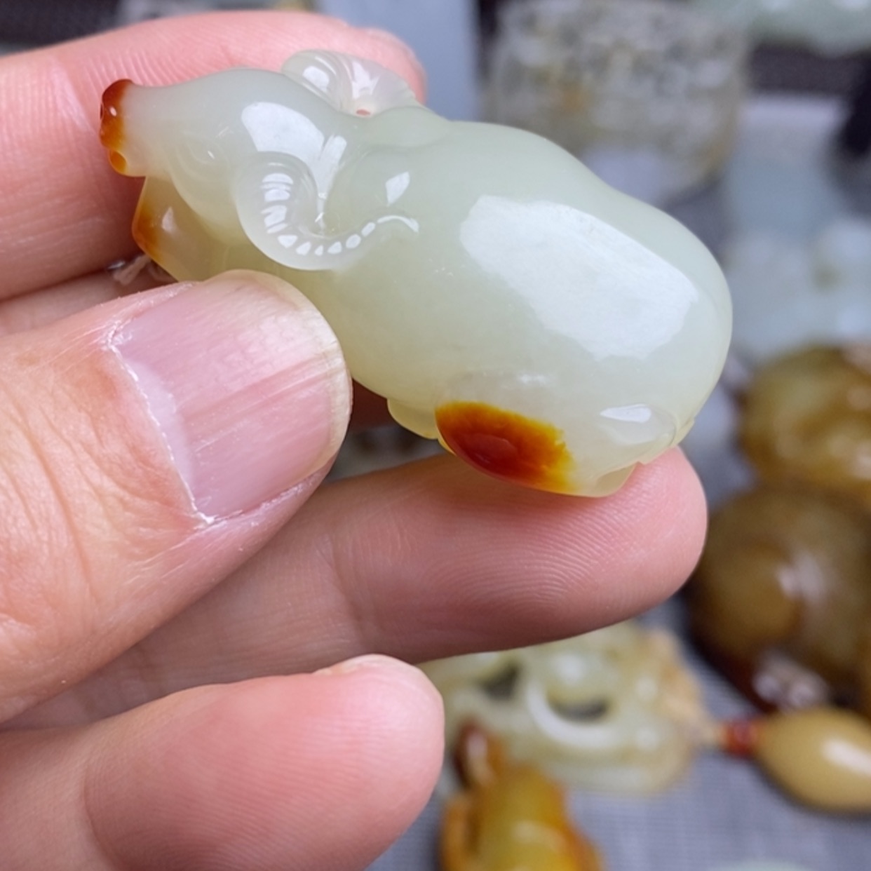 【闪购商品】和田玉（糖玉）颈饰未镶嵌