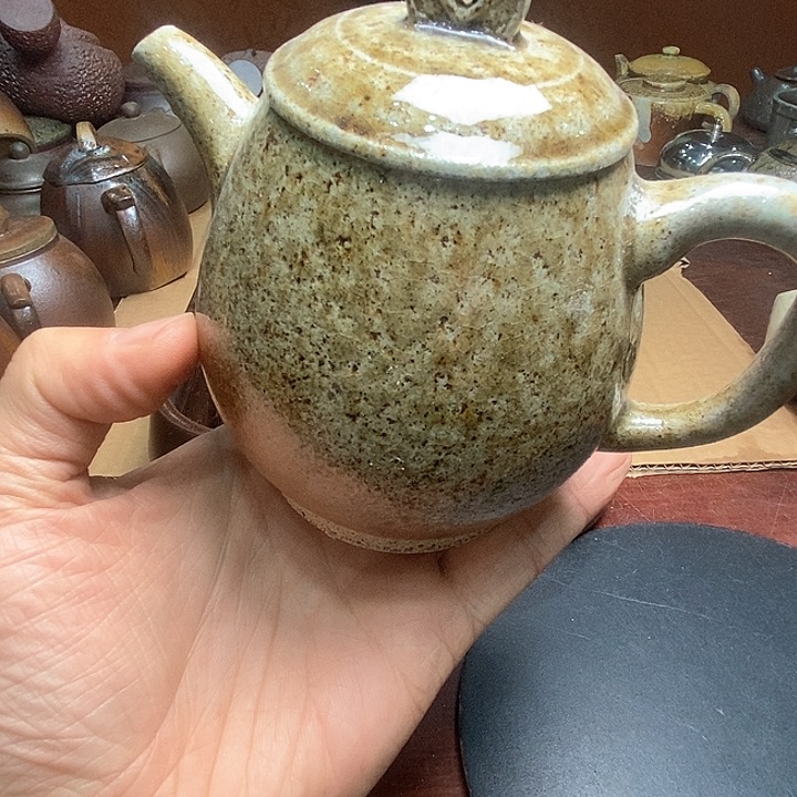 紫砂茶壶柴烧紫砂