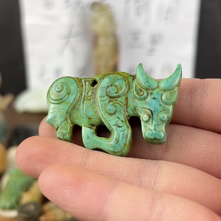 和田玉挂件未镶嵌