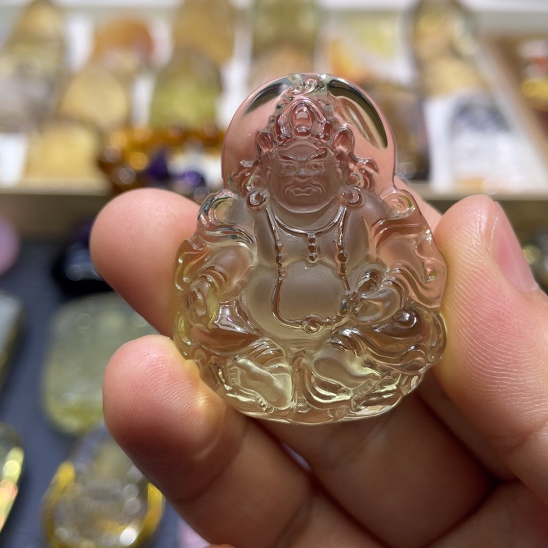 水晶颈饰未镶嵌定制