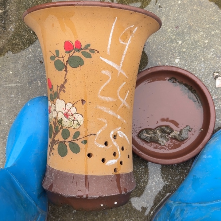 紫砂花盆紫砂的颜色