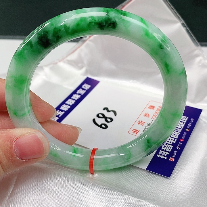 翡翠手镯未镶嵌张*～翡翠