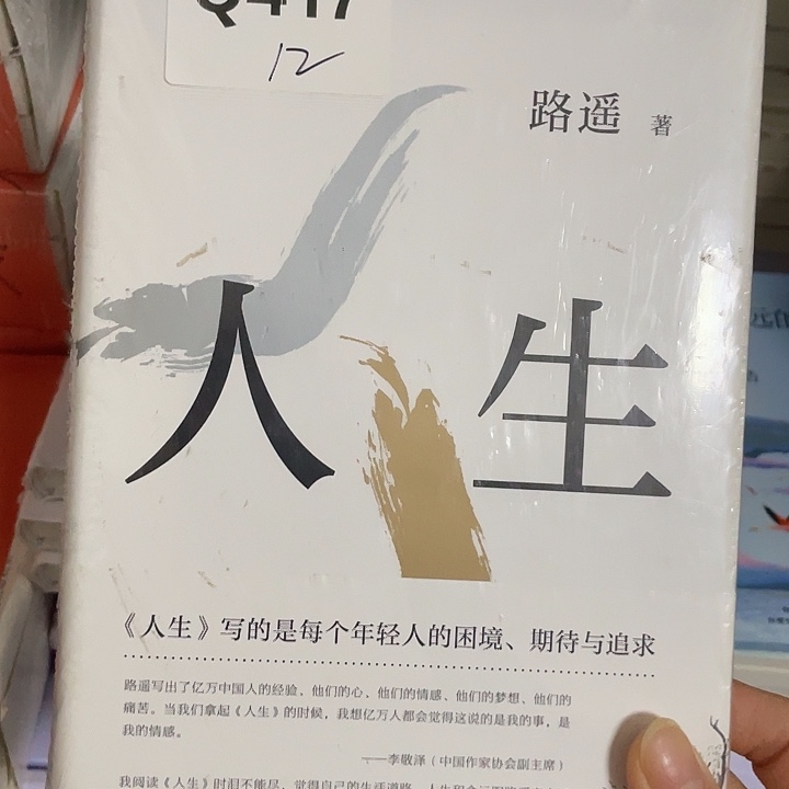 人生    精装带塑封