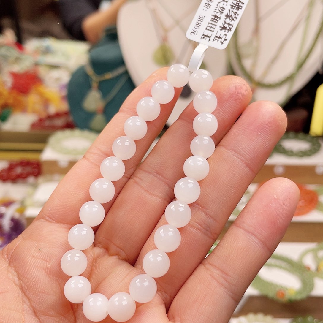 和田玉手链未镶嵌帝****店8