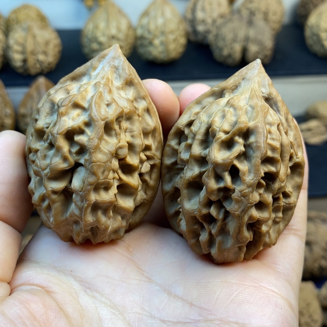 文玩核桃吊坠秦鸡38全品