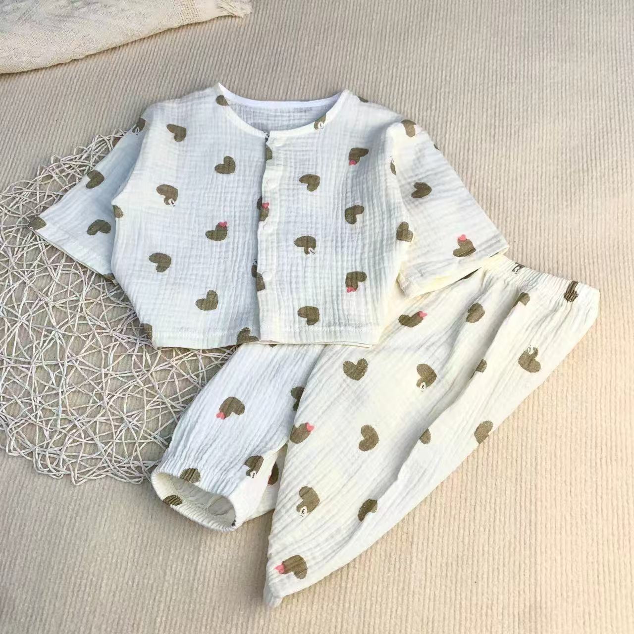 洹乐熊44纯棉纱布对门套