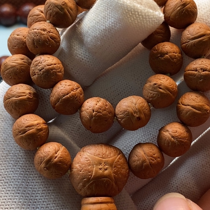 手串凤眼菩提11mm27颗实心籽