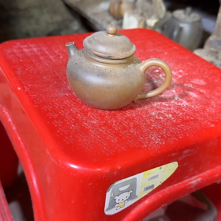 紫砂茶壶坭兴陶龙窑柴烧大寺