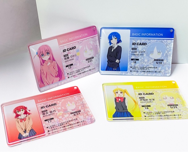 【插队强取】动漫美少女二创亚克力身份卡 精美挂件/摆件