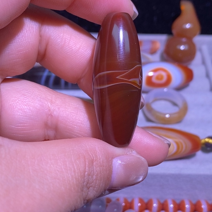 玛瑙/玉髓未镶嵌颈饰