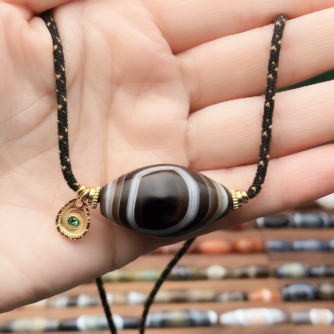 玛瑙/玉髓合金珠宝半成品