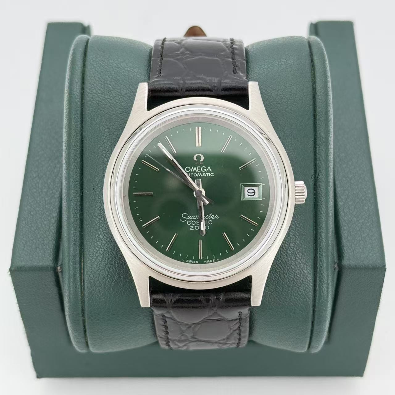 95新 Omega/欧米茄 表径38 海马经典复古时尚机械中古名表 M1754
