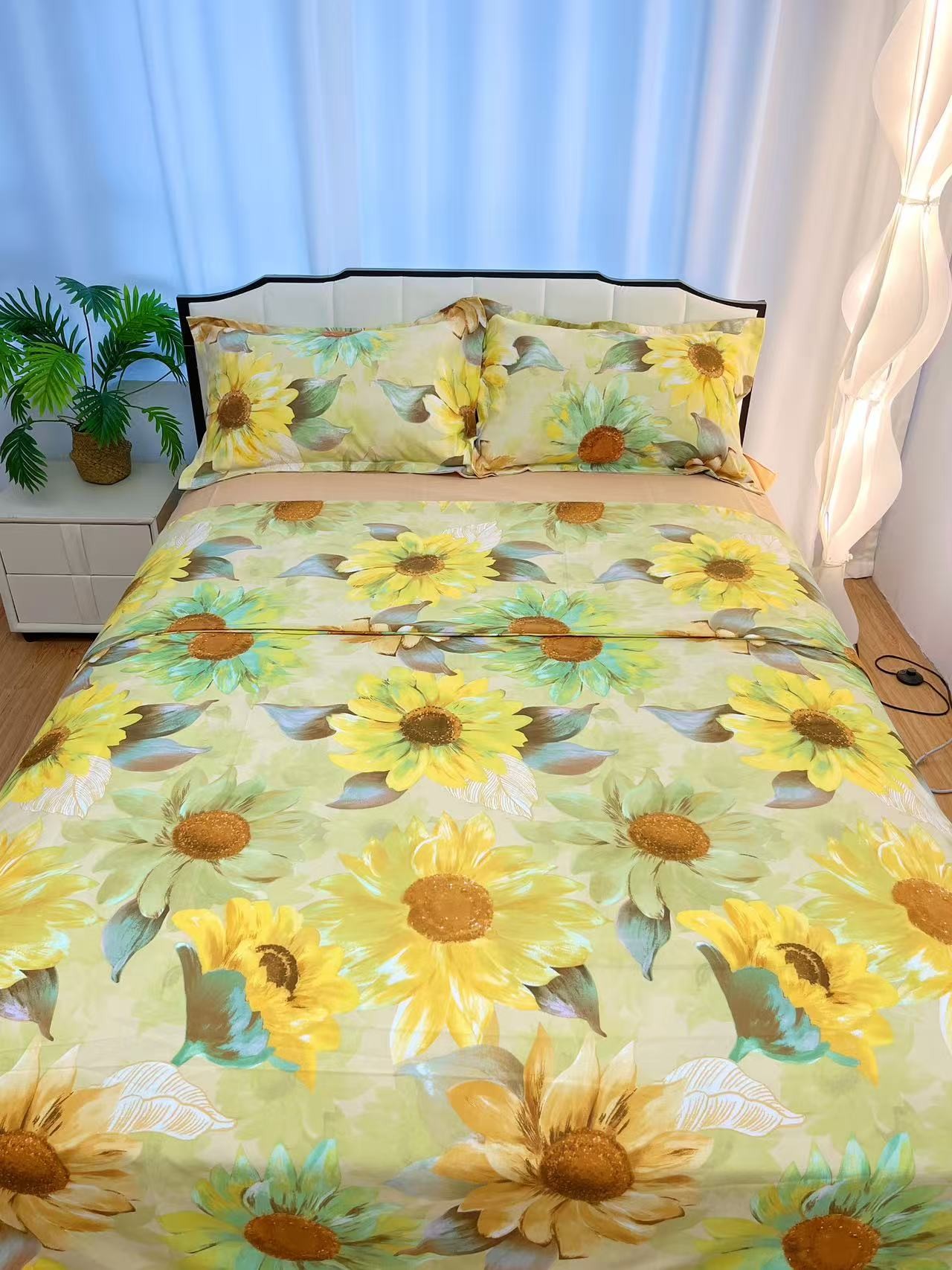 【向日葵AA版】2*2.3新款双人被套加厚澳绒棉棉柔软加密舒适透气