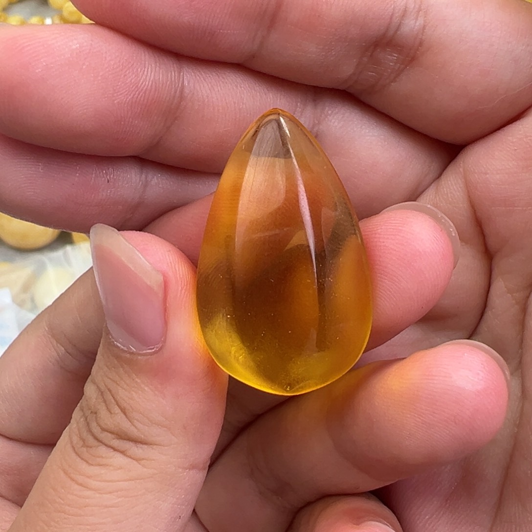 琥珀手链未镶嵌蜜蜡