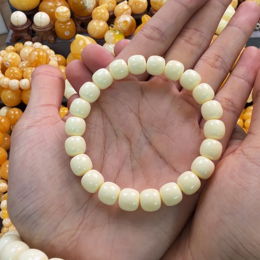 琥珀未镶嵌珠宝奇石11mm同料