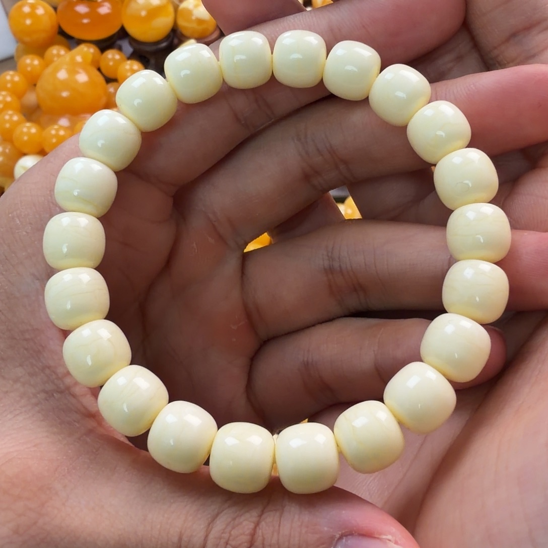 琥珀未镶嵌珠宝奇石10mm同料