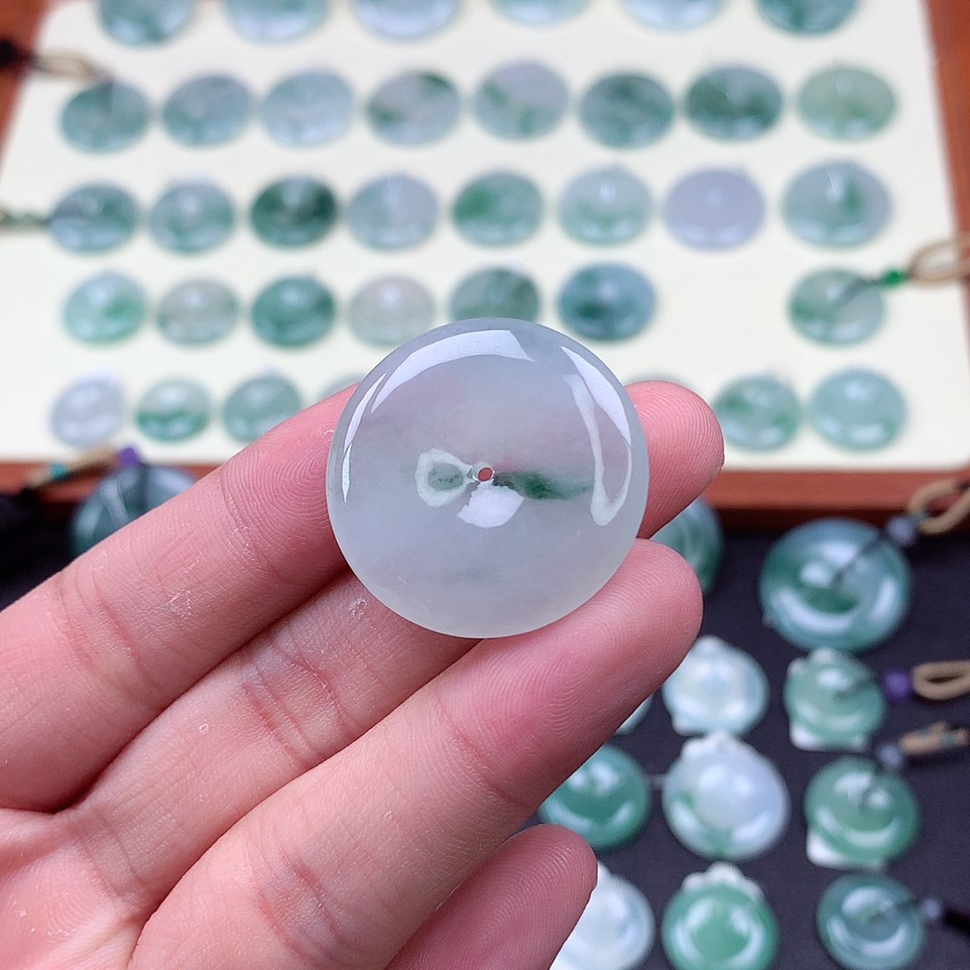 颈饰未镶嵌翡翠17 尺寸29.1-5.3