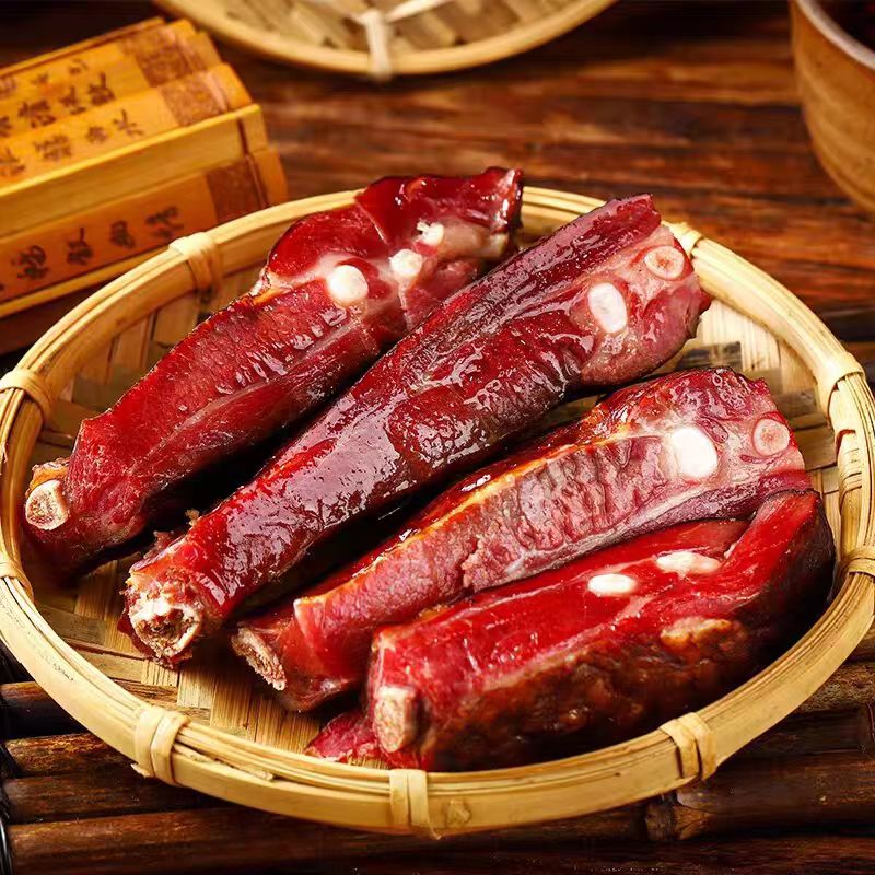 【现场称重脆骨套餐好】  土家柴火烟熏腊味正宗赠品以主播讲解为准