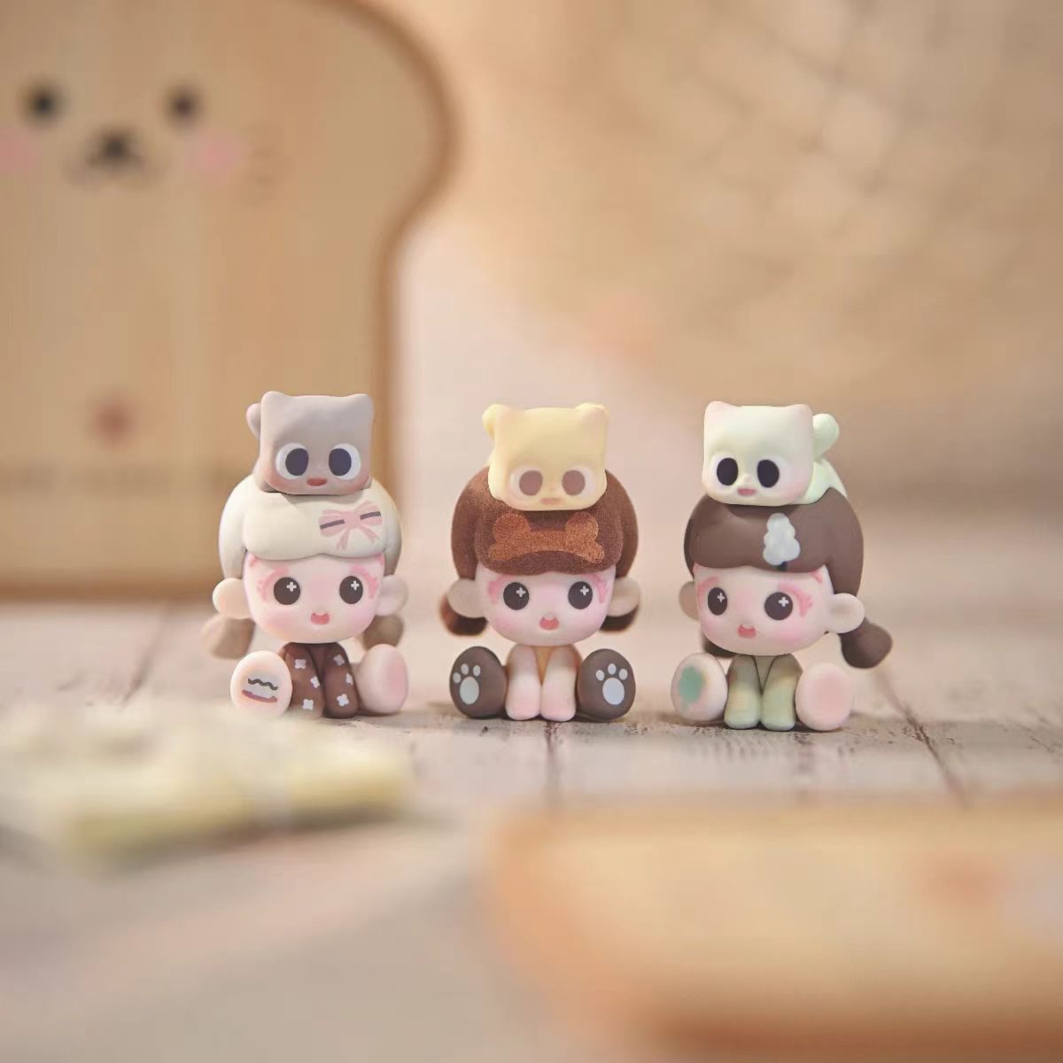 【呦呵来拆盒】倒倒-和小猫的一天萌粒盲袋