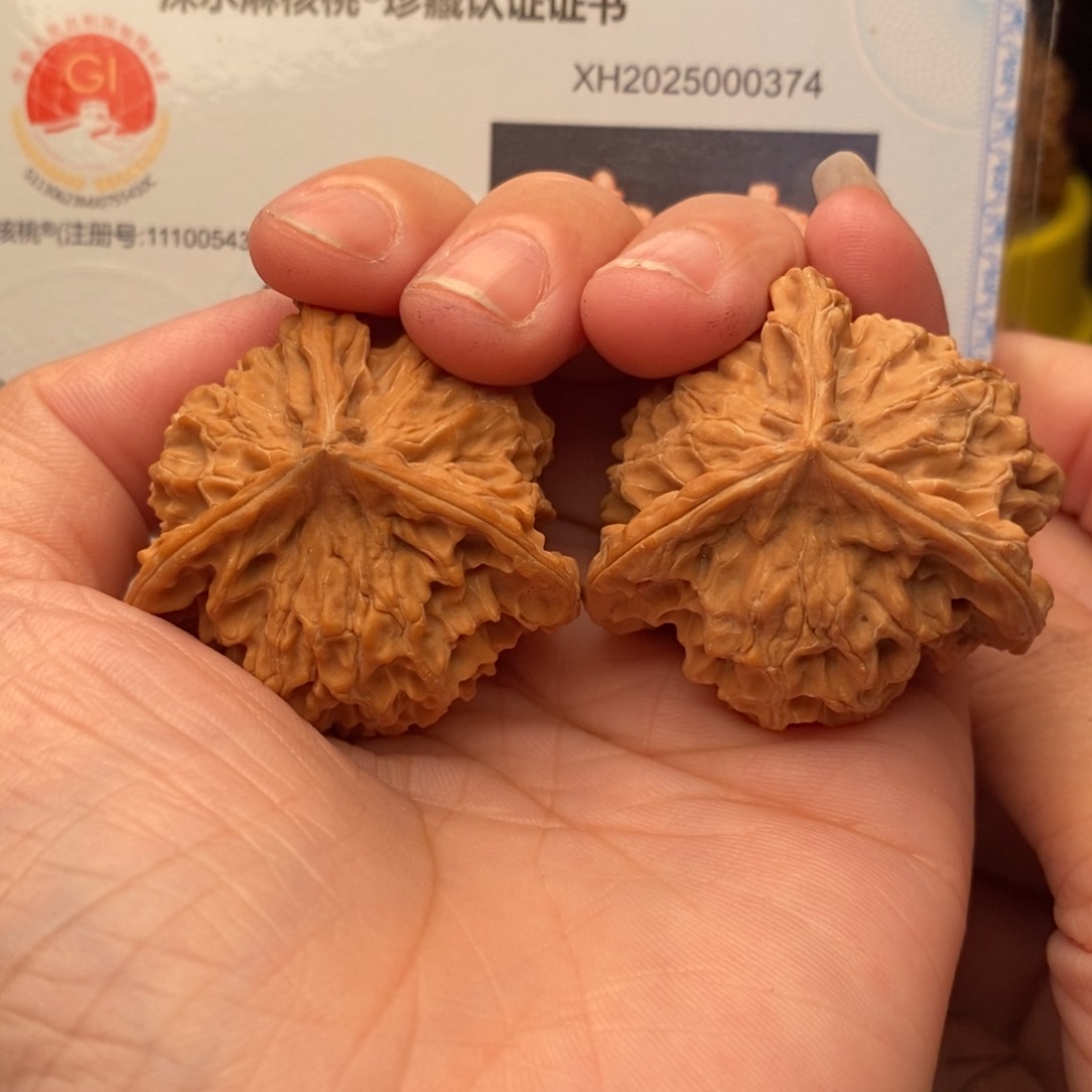 文玩核桃把件正奔40