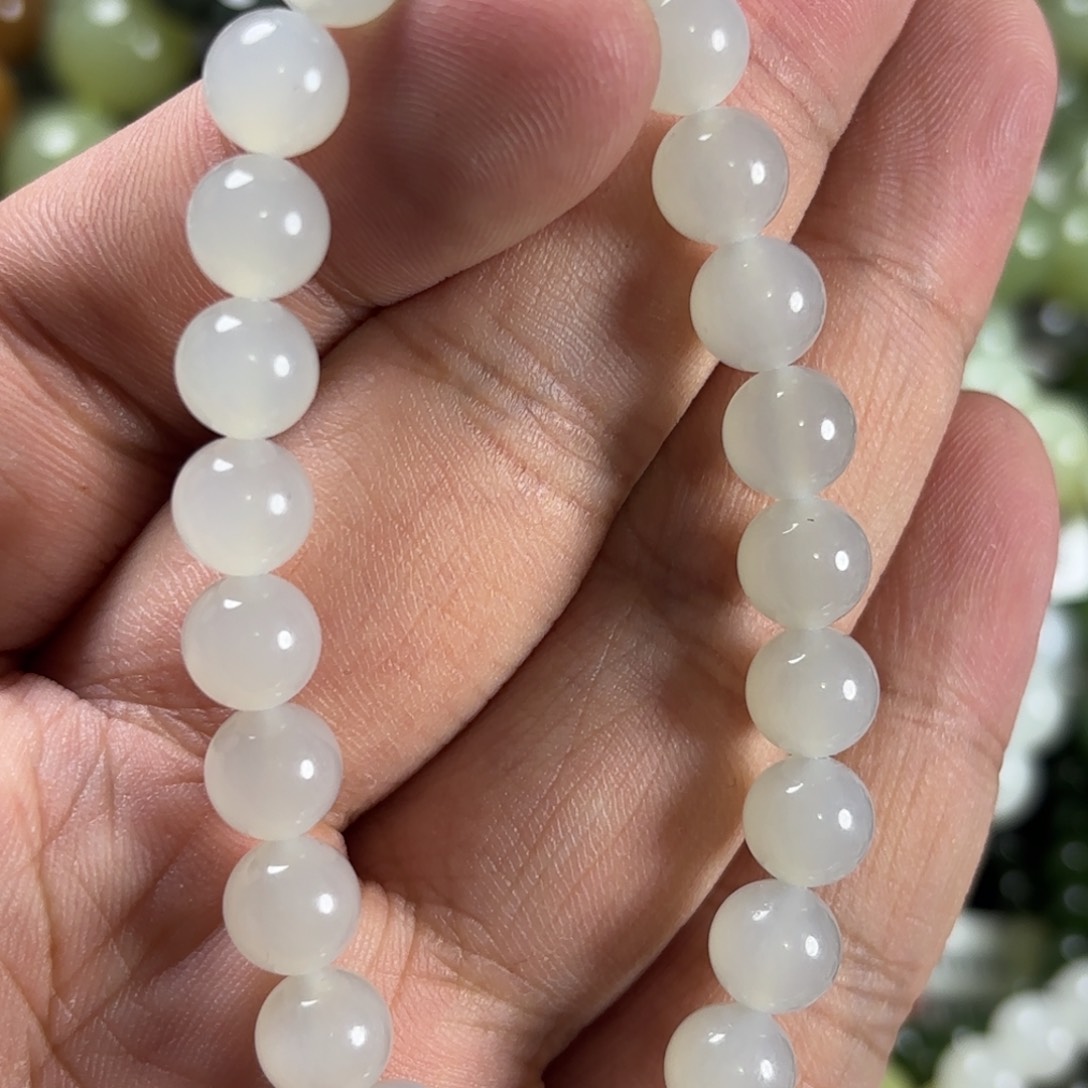 未镶嵌和田玉手链W161