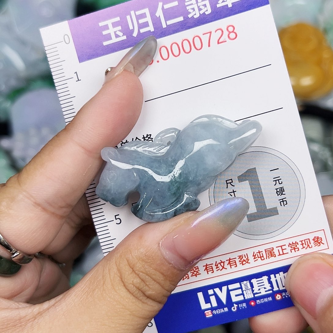 翡翠未镶嵌颈饰111