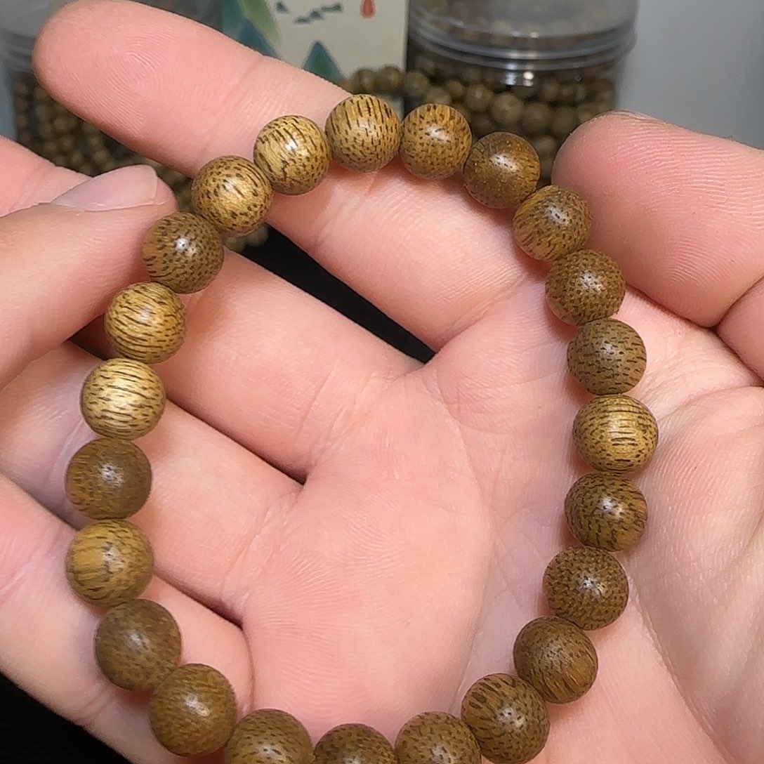 沉香手串老越南沉香0.9单圈