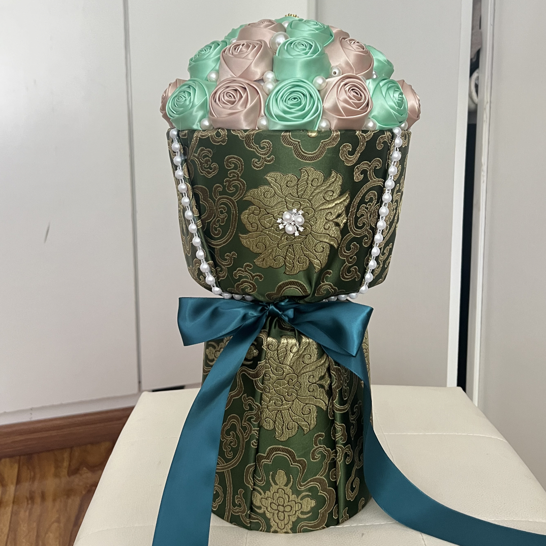 藏式手工玫瑰花束永生花精致美观独具特色适合教师节送礼