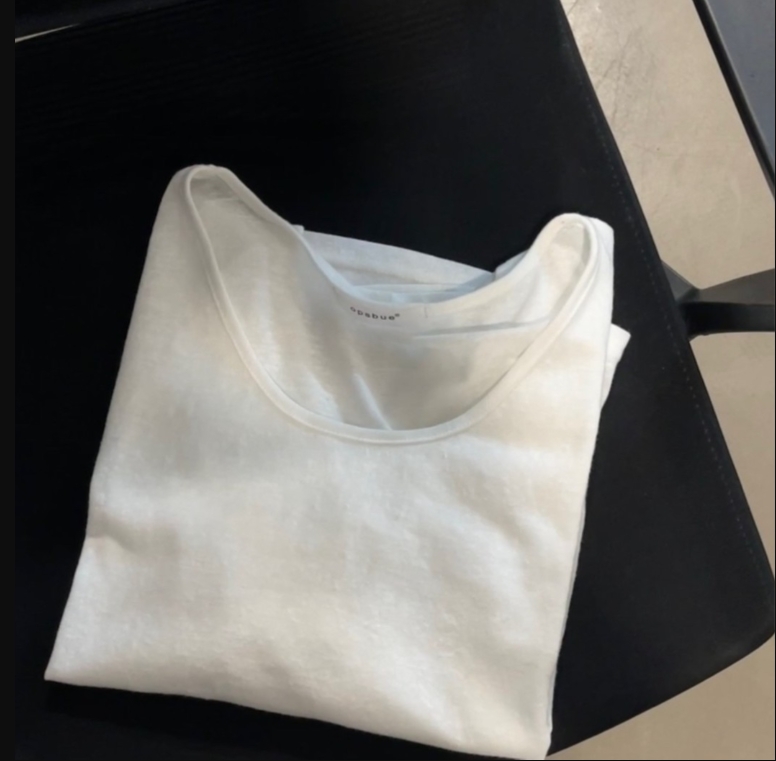 大圆领净面T恤 CX10027B