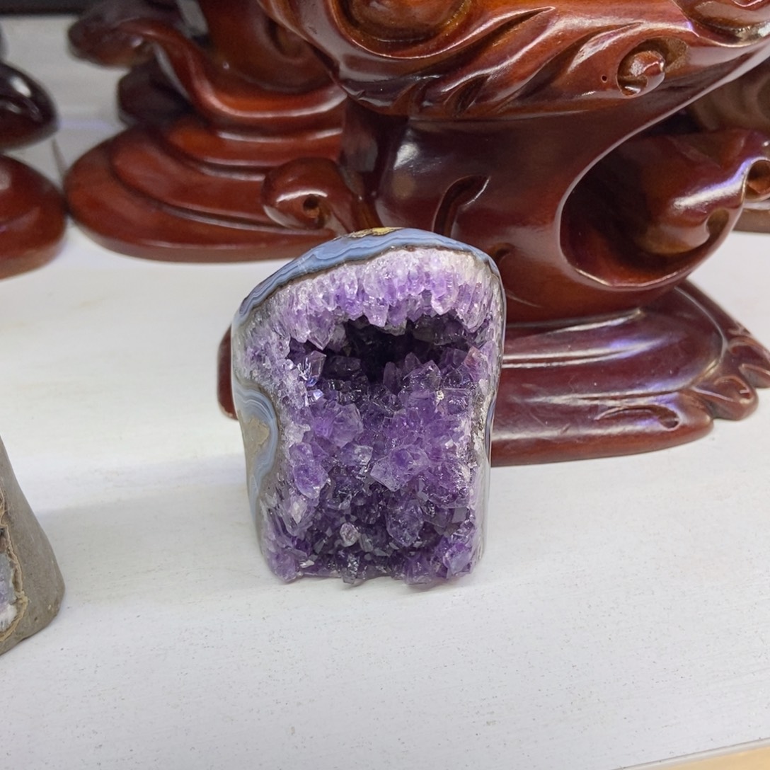 紫晶大型摆件（非配饰）未镶嵌