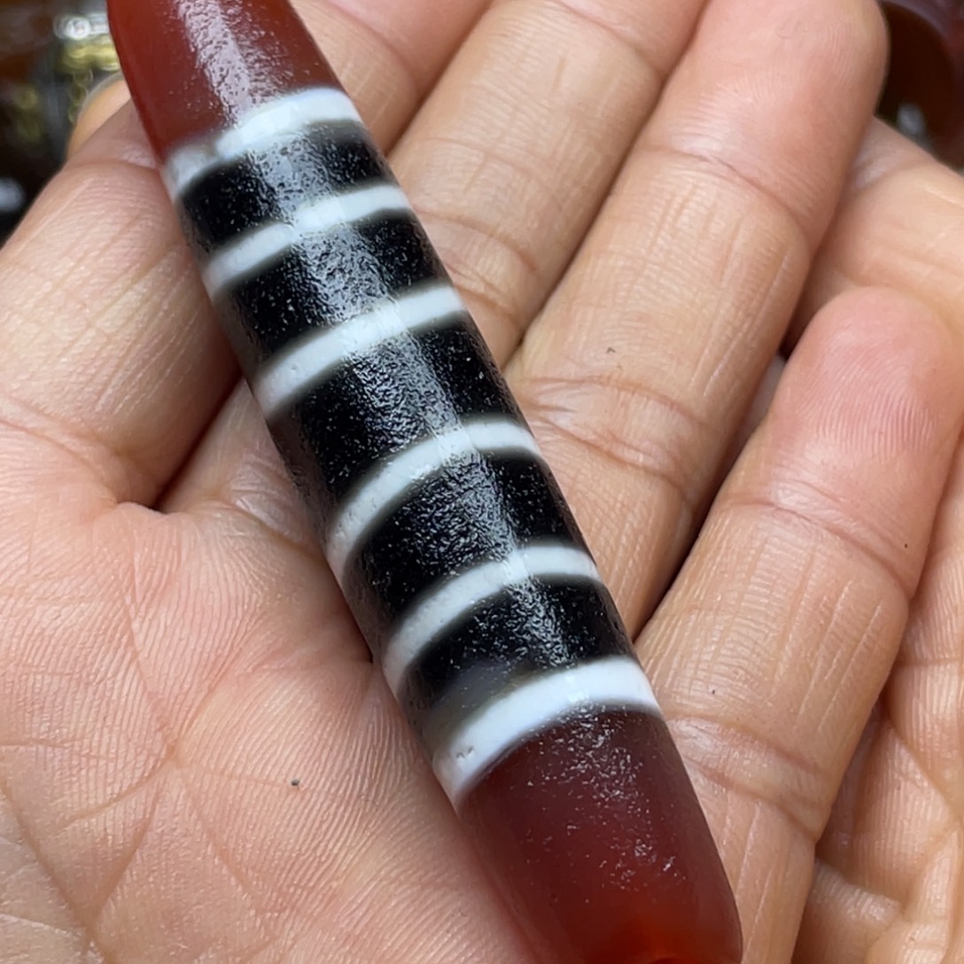大***文玛瑙/玉髓未镶嵌颈饰