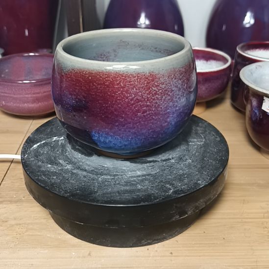 杯钧瓷杯子，纯手工制作