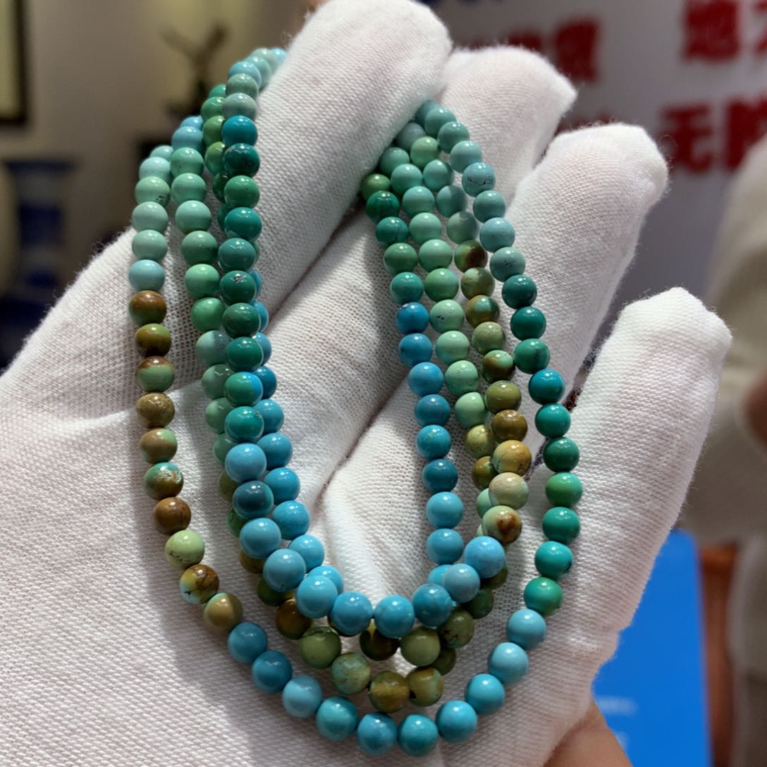 绿松石长链未镶嵌