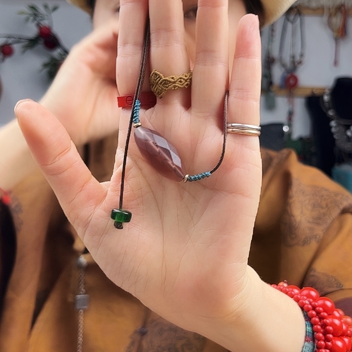 琉璃颈饰原创设计